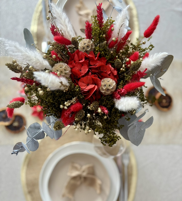 Bouquet de fleurs séchées - Casse-Noisette