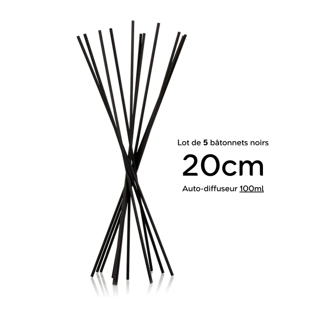 Bâtonnets pour auto-diffuseurs 100ml