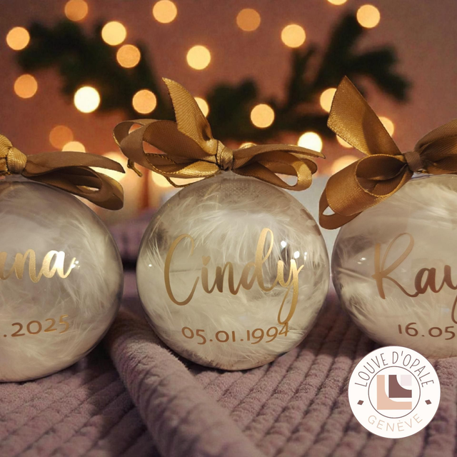 Boule de Noël - Soft white