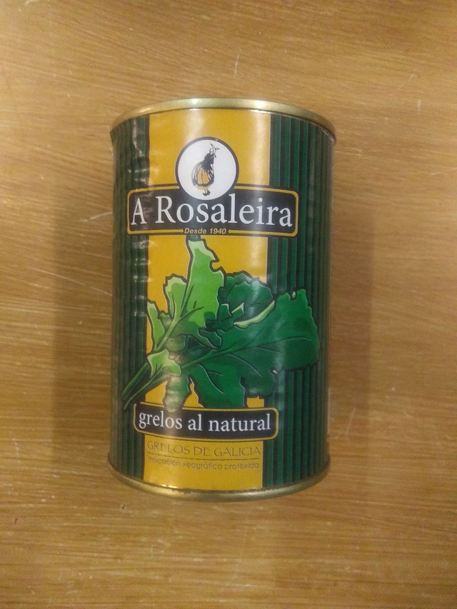 Grelos al Natural de Galicia 410 grs