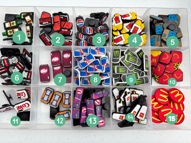 Food Drink Charm Tray 