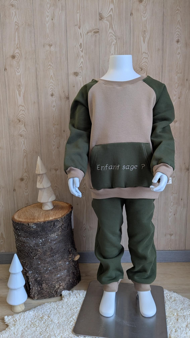 Ensemble en molleton