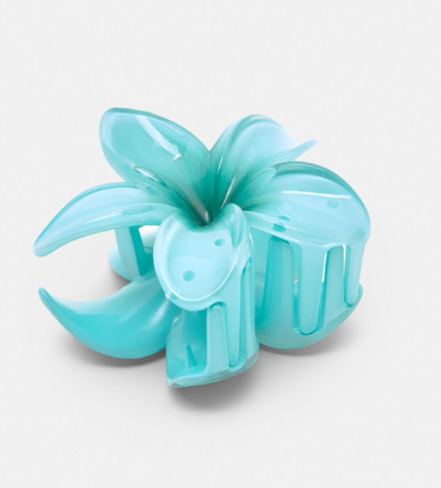 Blue Flower Clip