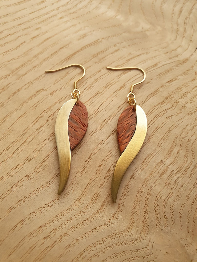 Boucles d'oreilles Aube d'automne