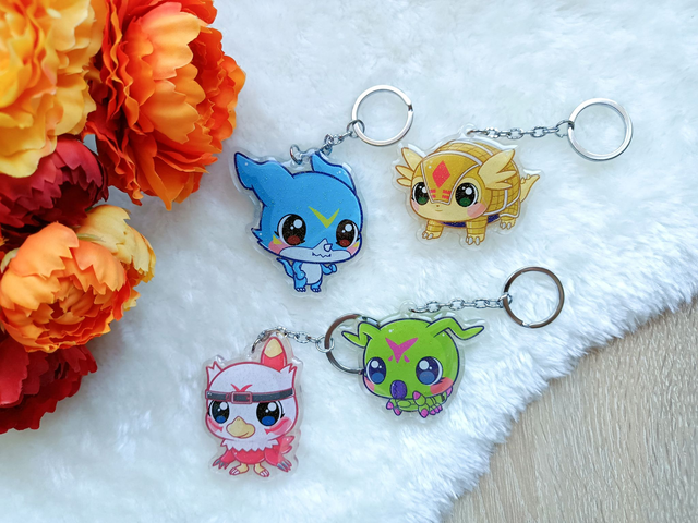 Digimon 02 Llaveros / Keychains