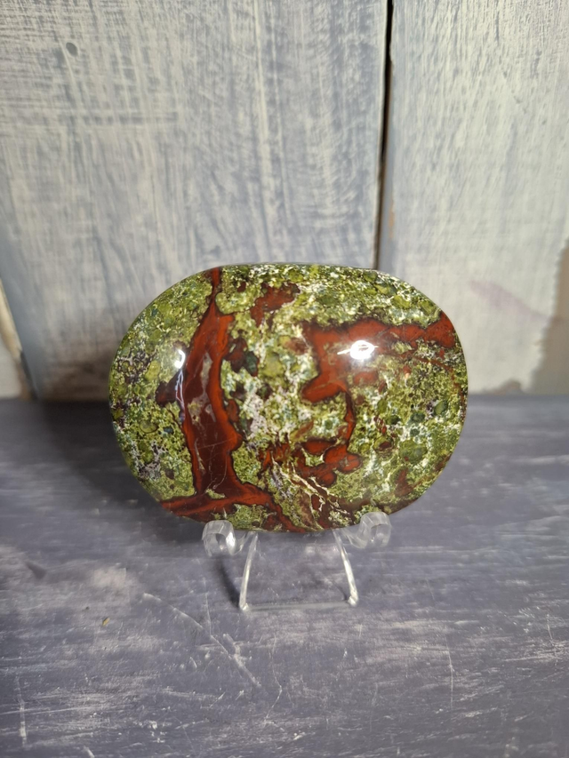 Dragon's Blood Jasper Palmstone 