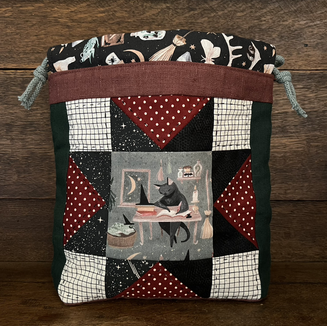 Quilted project bag