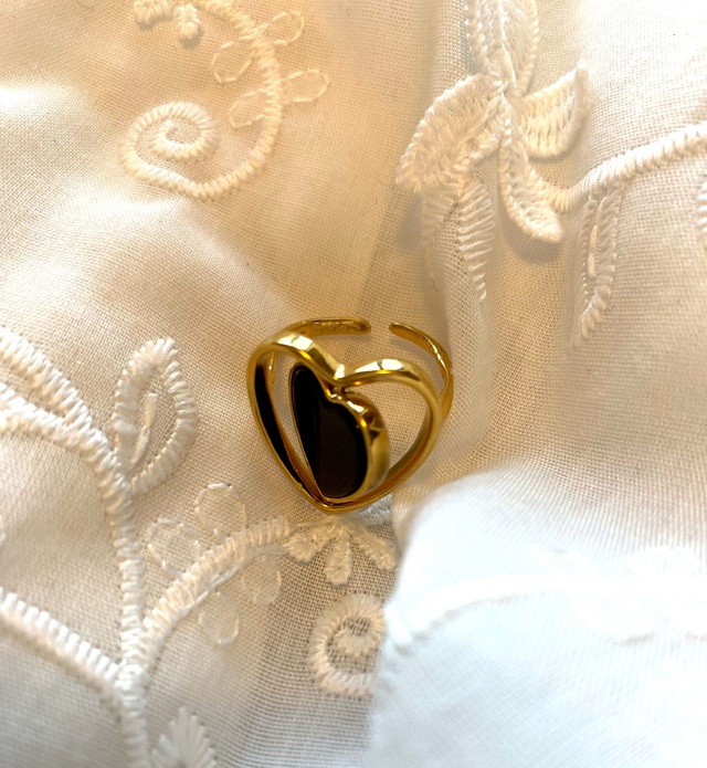 Bague Coeur Recto Verso 