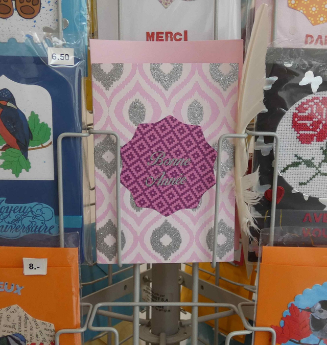 Bonne année en rose