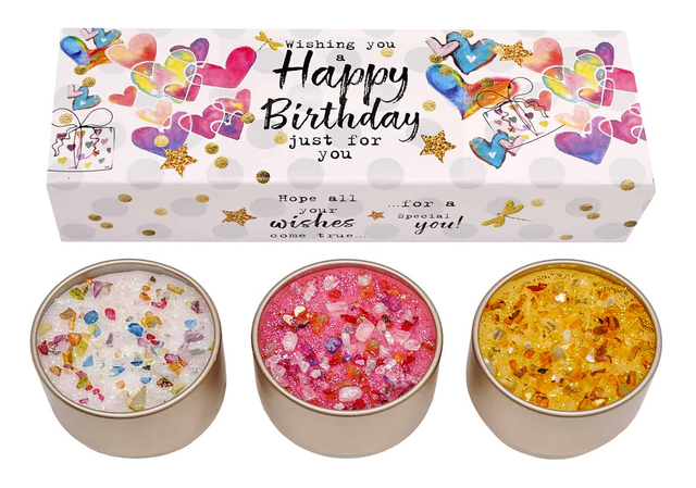 Happy Birthday Candle Gift Box 