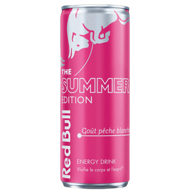 RED BULL PÊCHE BLANCHE  25cl
