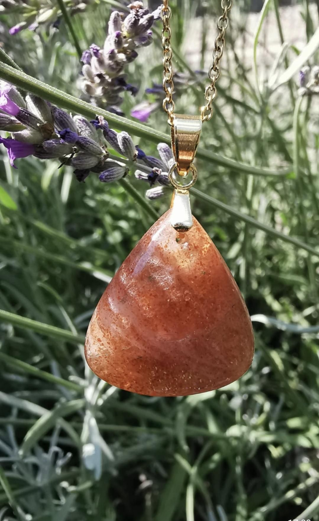 Pendentif pierre de Soleil 