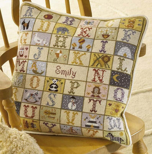 A - Z Tapestry Kit by Historical Sampler co