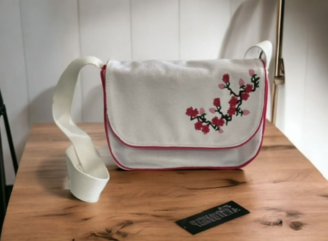 fichier broderie "Fleurs de sakura" 3 Tailles / 11 Formats