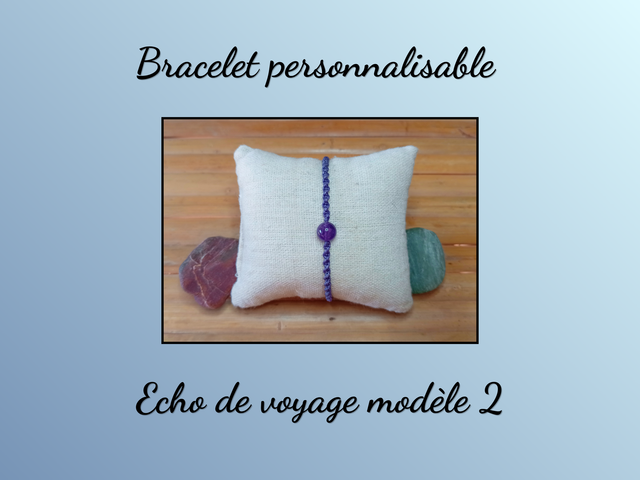 Bracelets macramé Echo de Voyage modèle 2
