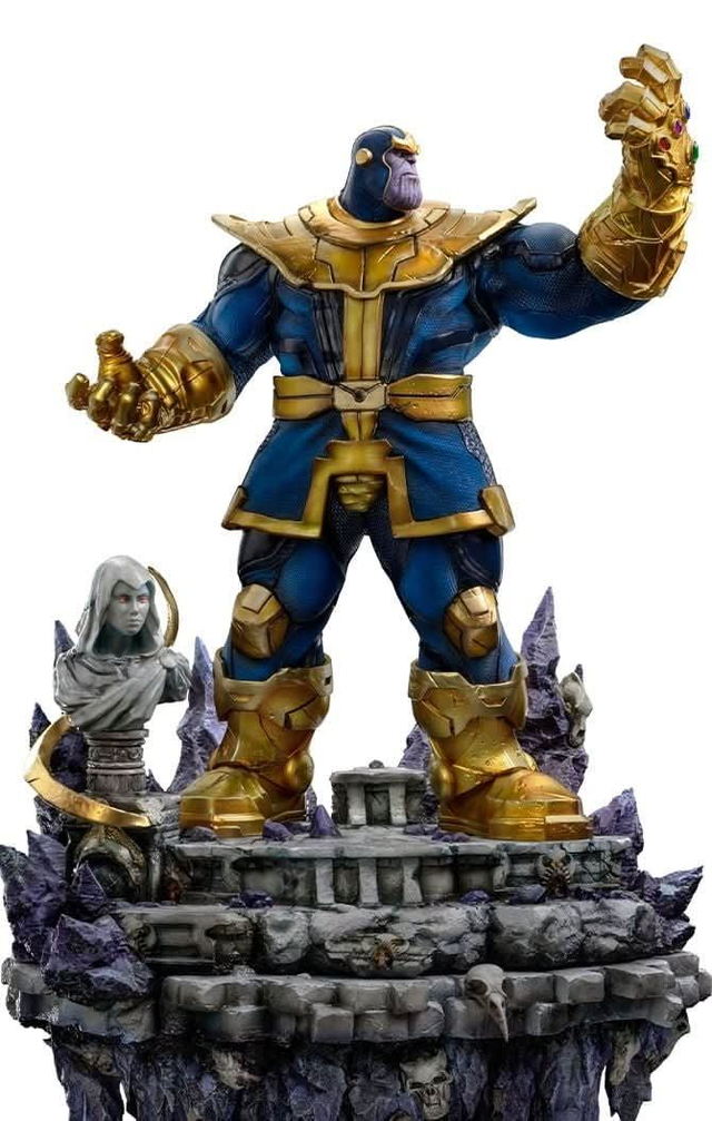 Thanos Deluxe - INFINITY GAUNTLET - BDS Art Scale 1/10 - Iron Studios