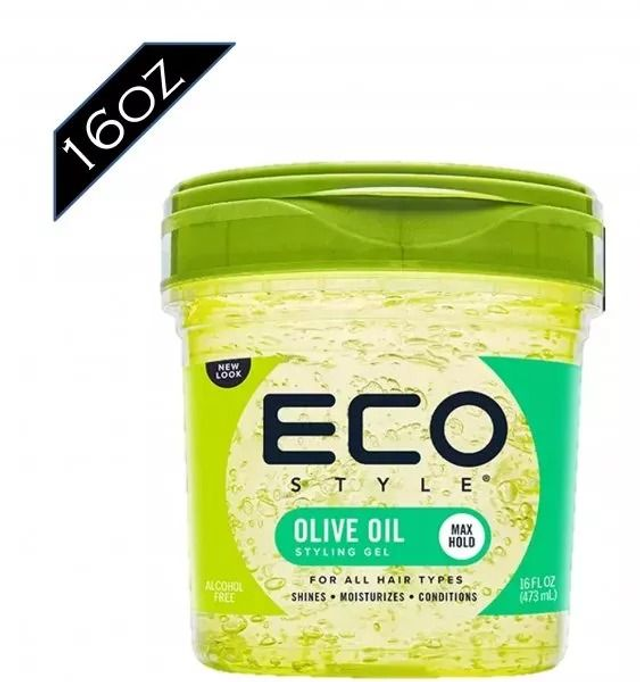  ECO: STYLING GEL - 16OZ OLIVE OIL (811A)