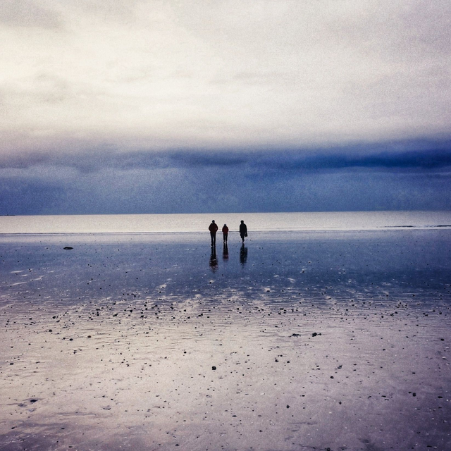 Horizon - tirage sur Dibond (alu) 30x30