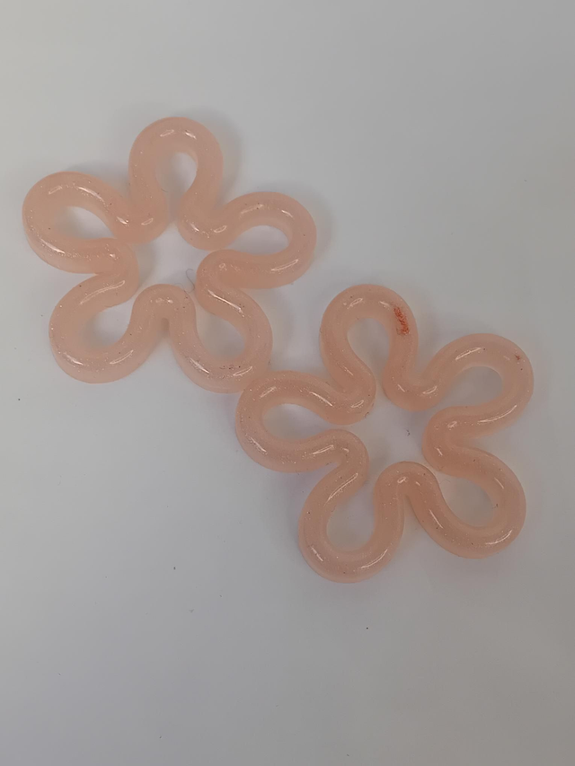 Pampille contour fleur 