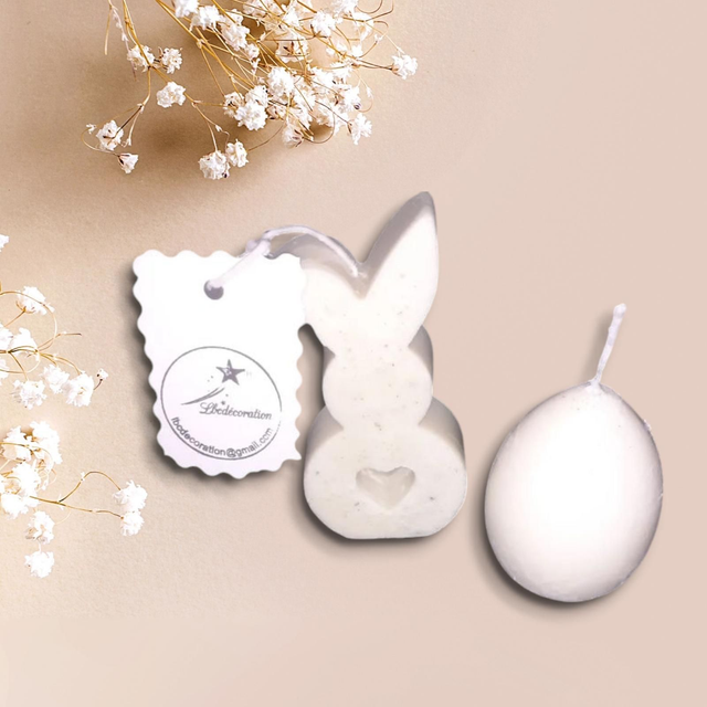 Bougies lapins ou oeufs