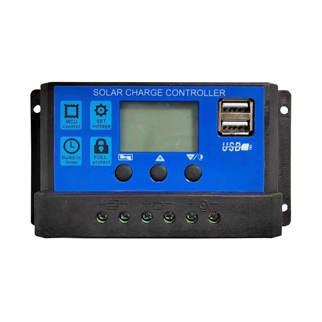 Controlador solar 30A PWM