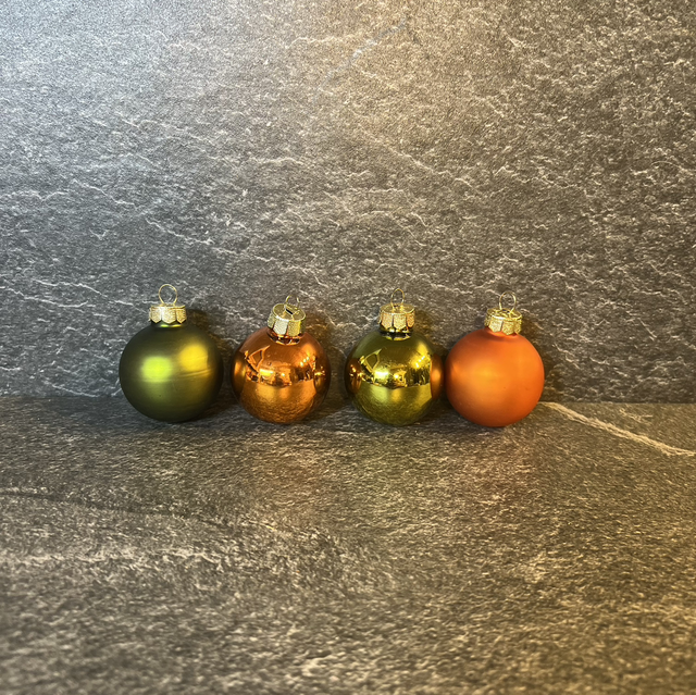 Glaskugel für den Weihnachtsbaum 