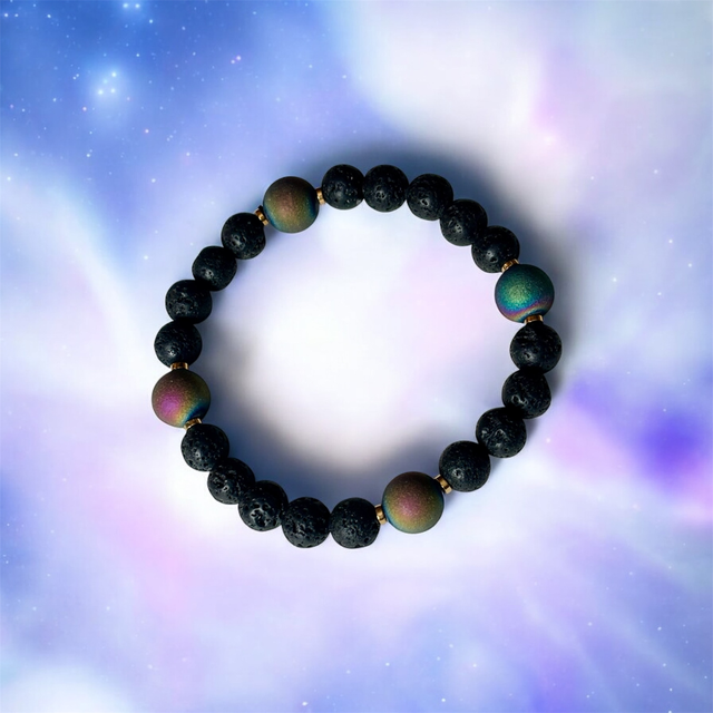 Kosmiczna bransoletka męska 