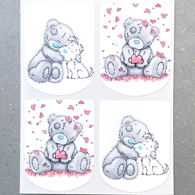 Tatty Bear Stickers (Set of 4)