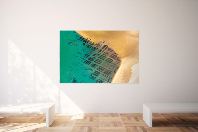 Tableau photo – Parc à huitre du Banc D'Arguin