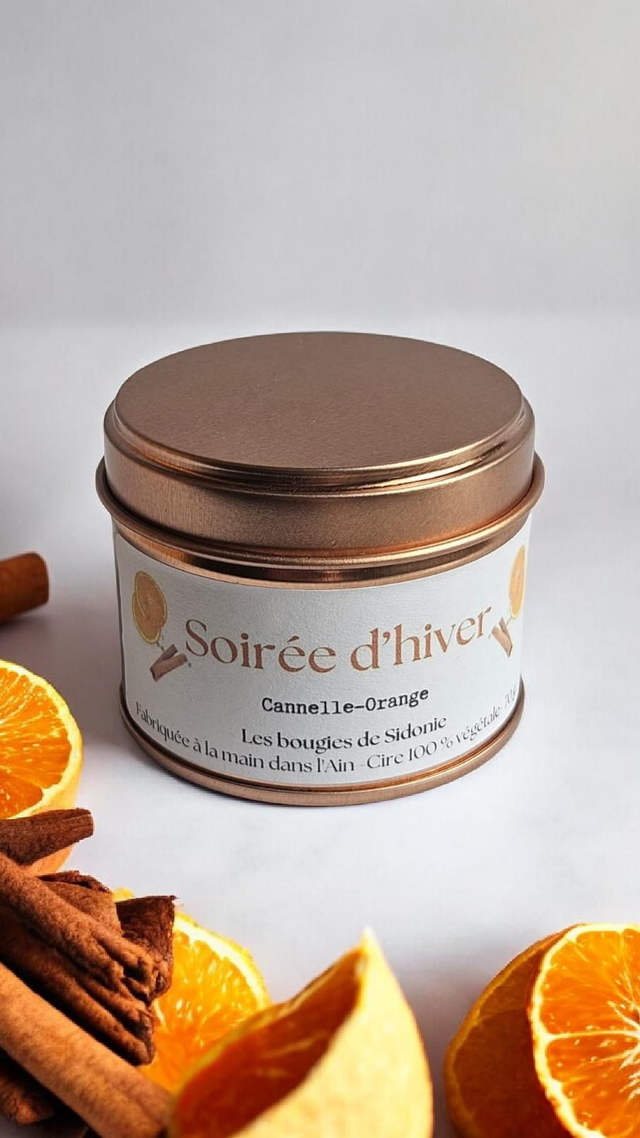 Bougie Cannelle Orange