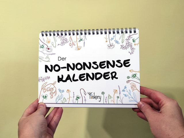 „No-nonsense Kalender“ - desk calendar 2026 - 