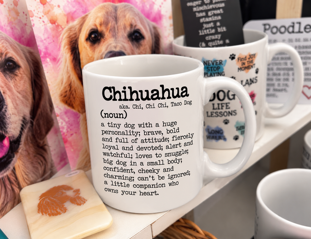 Dog Breed Definition Mug – Chihuahua | Funny Dog Lover Gift