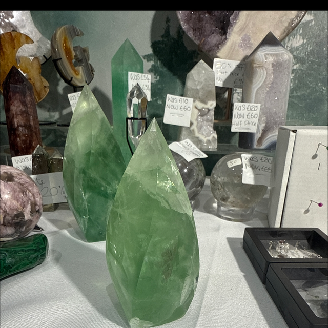 Green fluorite 