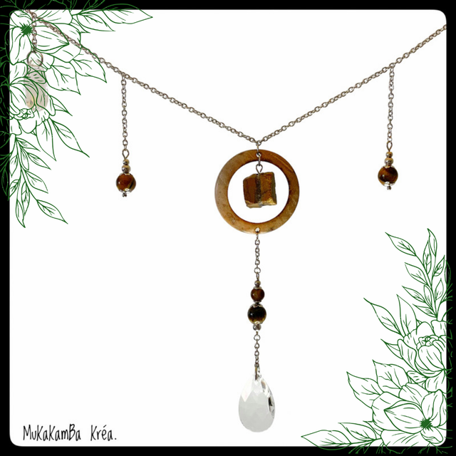 Attrape-soleil horizontale, pierre brute