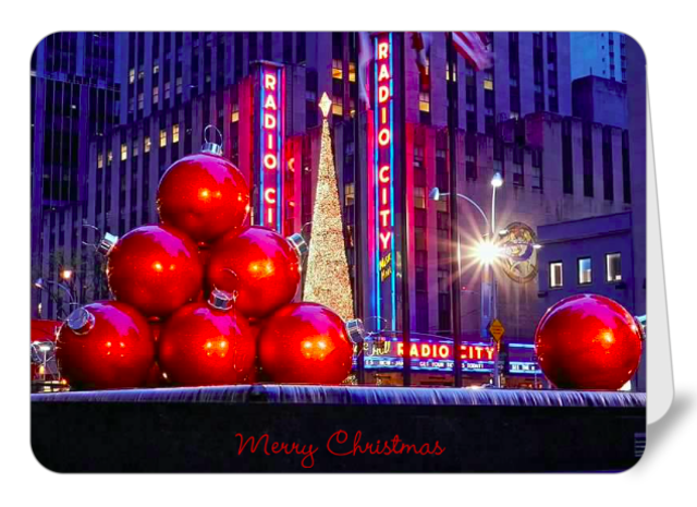 4 Variety pack luxury Christmas Cards