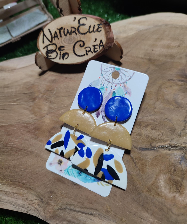 Bijoux Unique BLUE &amp; NUDE