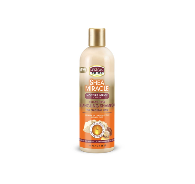 Shea Miracle Detangling Shampoo, 12oz
