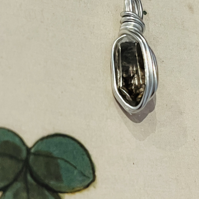 Pendentif diamant herkimer 