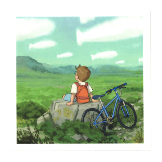 Sticker - 8x8 cm - Water resistant -Pic St Loop