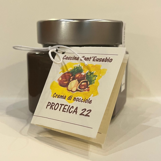 Crema di nocciole "Proteica 22" 200 g  