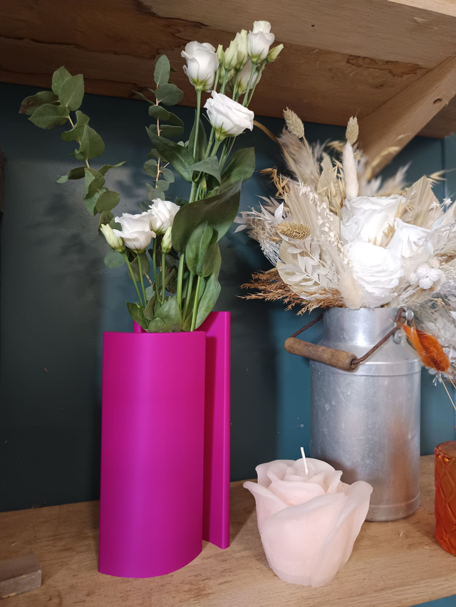 Vase "Hug" - Fushia