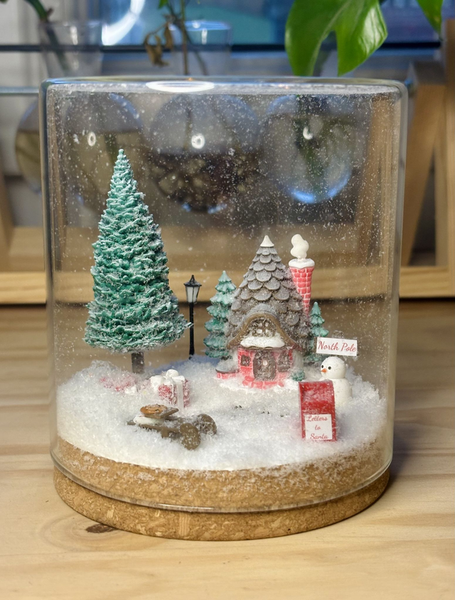 ❄️ Terrarium verre - Édition Hiver