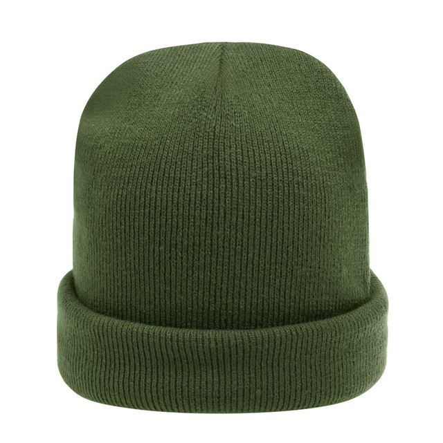 Beanie donker groen 