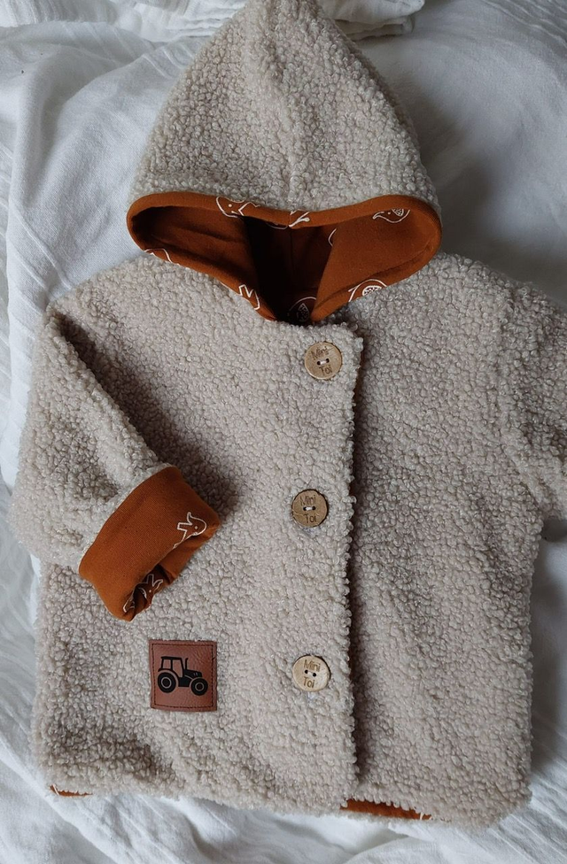 Veste bouclettes 62/68