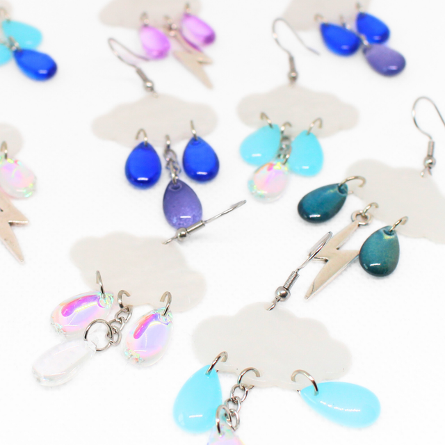 Raincloud Earrings