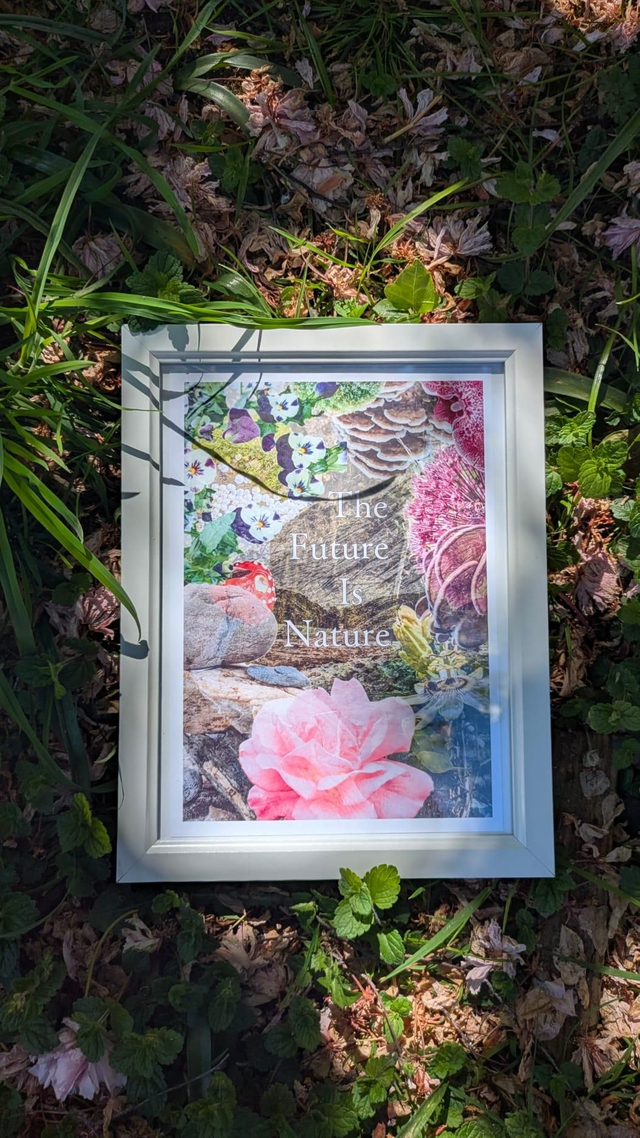 The Future is Nature print
