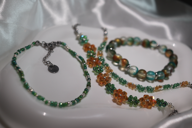 Armband-Set „Forest Glow“