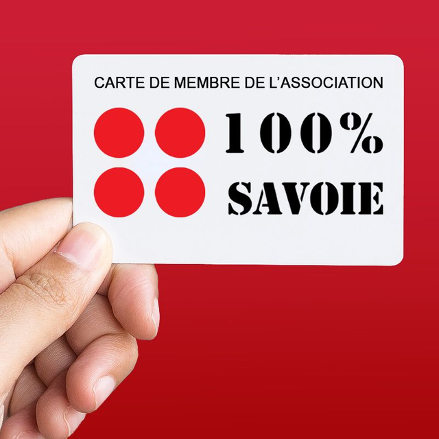 Adhésion 100% Savoie