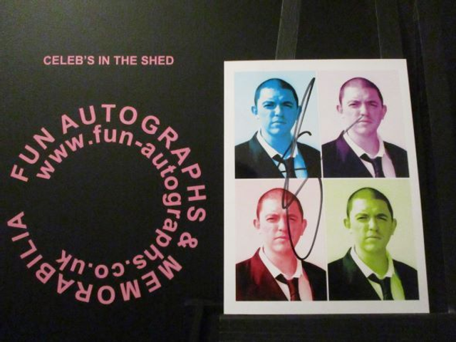 Steve Lawson Authentic Autographed 6x4.5 Pop Art Limited Edition