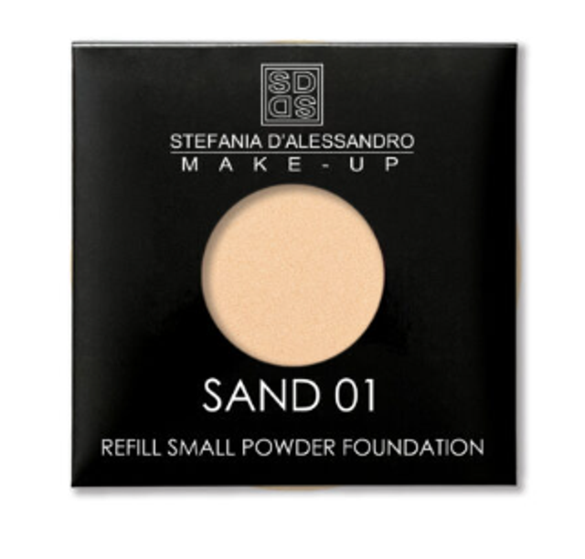 POWDER FOUNDATION REFILL SMALL | SAND 01 Ricambio SMALL fondo in polvere sand 01 [dominante giallo]